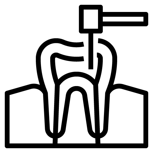 root-canal-dental-medical-healthcare icon